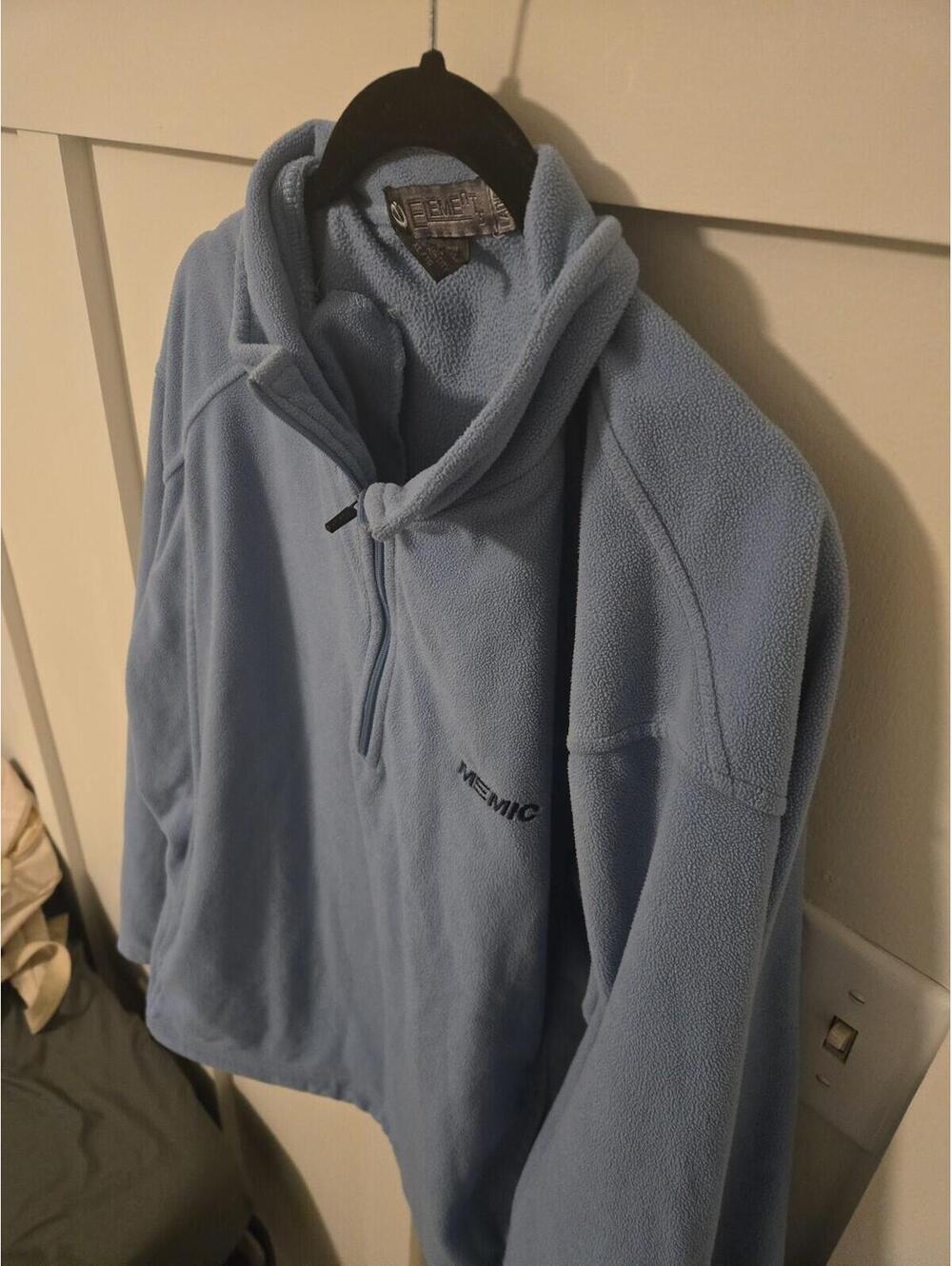 Element Ash City Sky Blue Fleece Women's Quarter-Zip Pullover Size XL - Picture 3 of 5